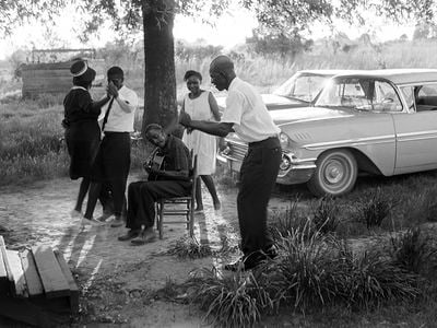 Fred McDowell, 1965, Como, Mississippi