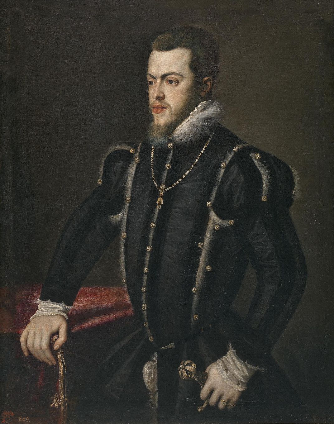 A portrait of Mary's husband, Philip II of Spain