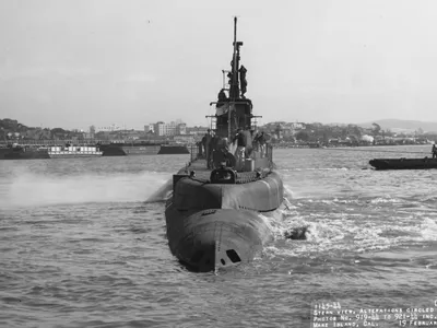 The 311-foot-long vessel was built in Connecticut starting in 1941 and made six war patrols in search of Japanese warships.