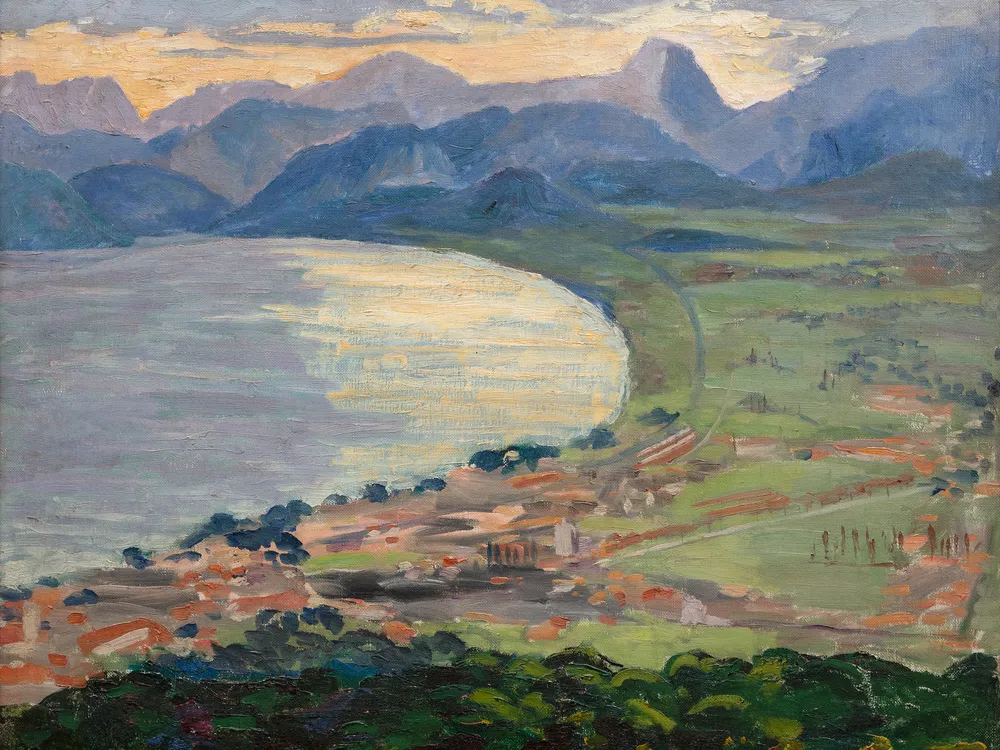 Riviera Coast Scene