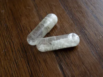 MDMA, also called molly or ecstasy.