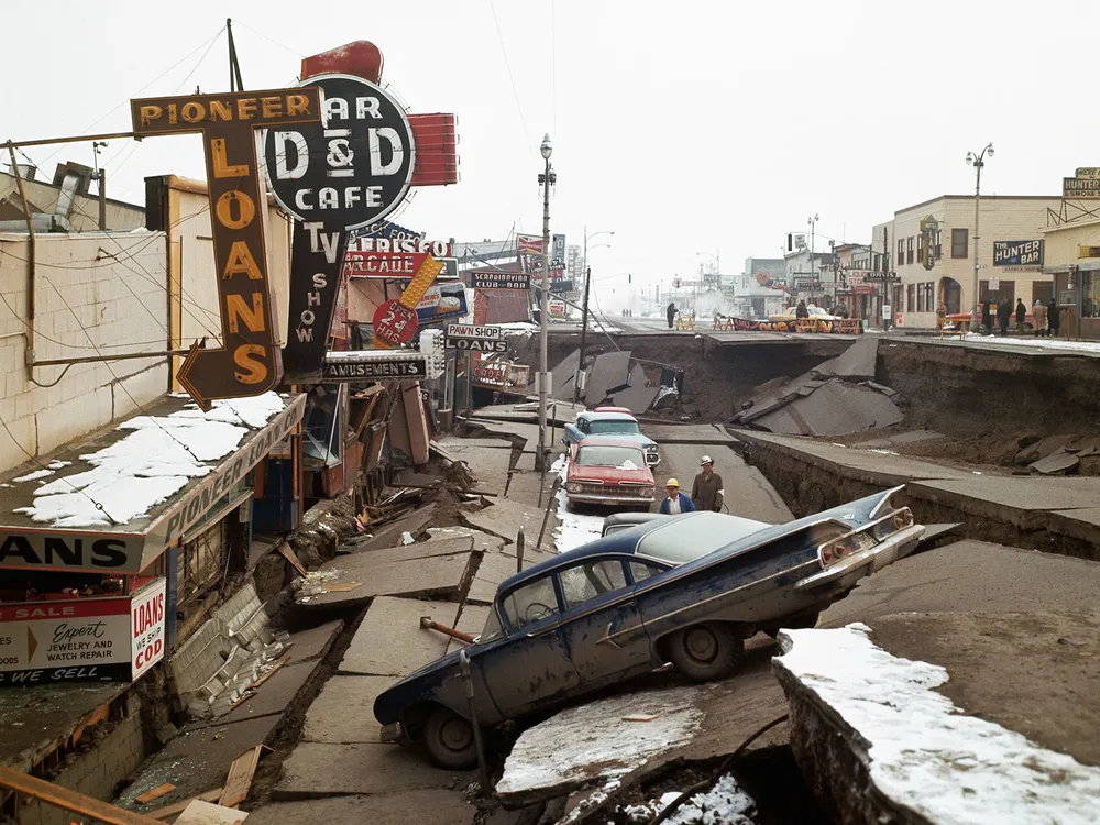 Great Alaska Earthquake Damage