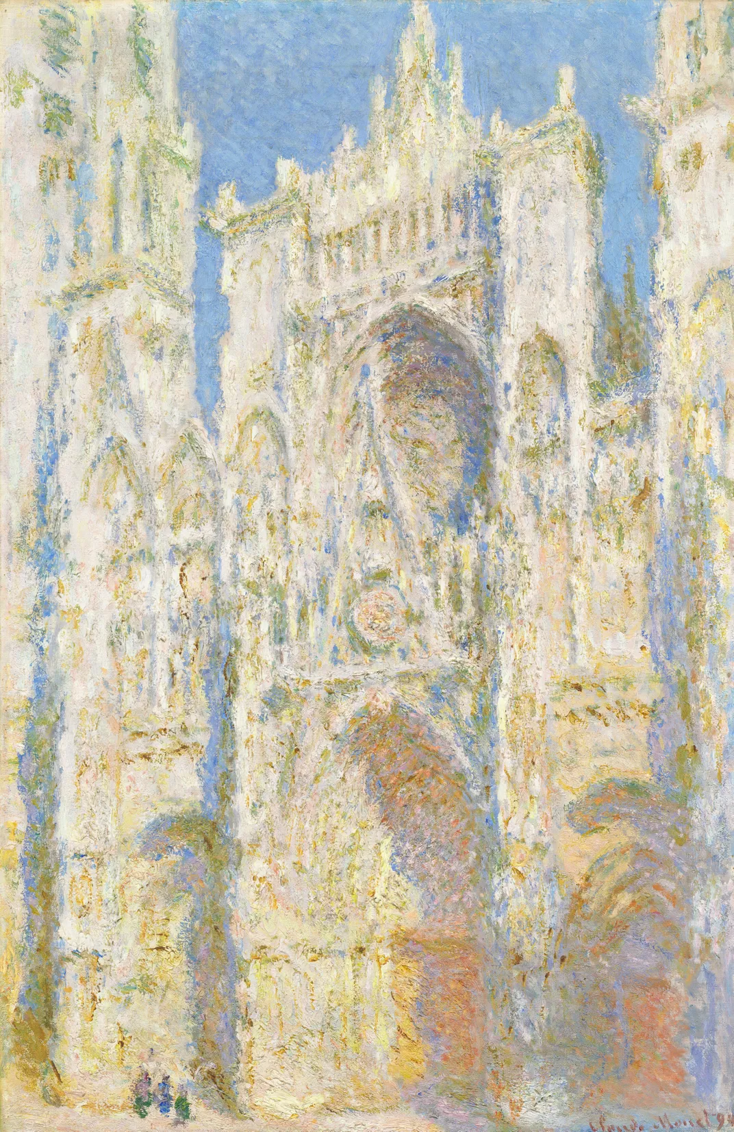 Monet painting of Rouen Cathedral