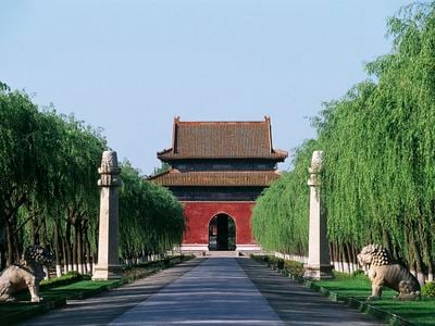 Today, visitors can walk the grounds for free or enter three of the tombs for a small fee.