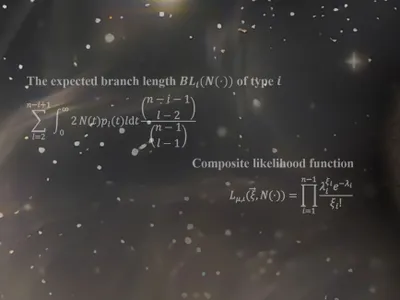 The core formula of a new study in Science that suggests our ancestors may have survived a bottleneck 900,000 years ago