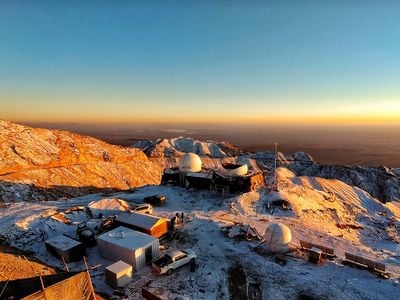 Construction of multiple telescopes has begun on Saishiteng Mountain—near the town of Lenghu in the Qinghai province of China. The site could be China’s first major observatory, on par with those in Hawaii, Chile, and the Canary Islands.

