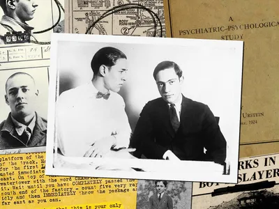 Richard Loeb (left) and&nbsp;Nathan Leopold (right) sought to plan &quot;the perfect crime.&quot;